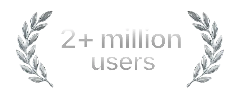 2+ million users