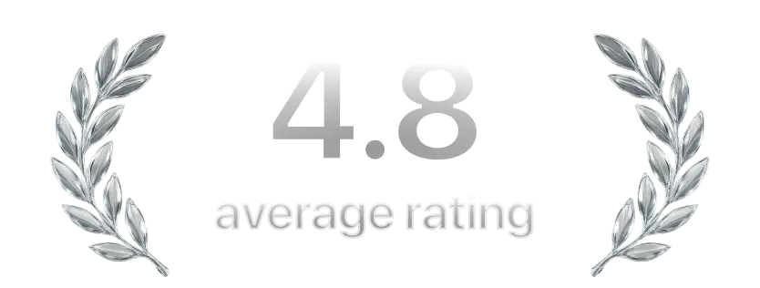 4.8 average rating