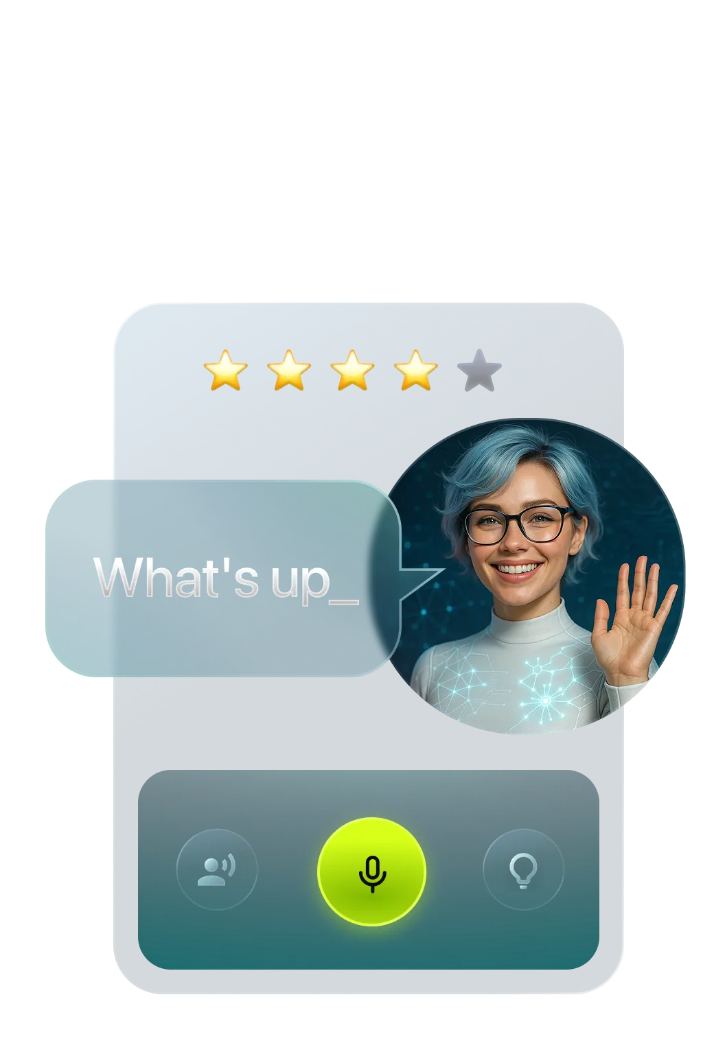 AI-powered speaking practice